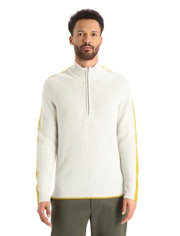 Icebreaker Merino Lodge Long Sleeve Half Zip Tröjor Herr Guld | SE 1734BEXC